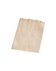 BOLSAS FACTURA PAPEL KRAFT N°4 ANCHA (15*22CM) *100UNID