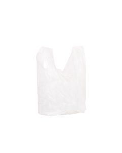 BOLSAS CAMISETA STANDARD BLANCA 20*30CM A/D MAPSA (2400) *PAQ