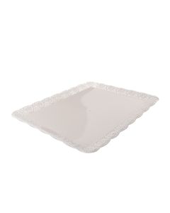 BANDEJA BLONDA PLASTICA RECTANGULAR 3000GRS (32*39CM) *UNID