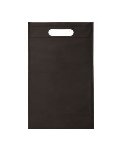 BOLSA FRISELINA RIÑON LISA 22.5*40CM NEGRA (VINO) (8K-11) *UNID