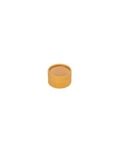 ENVASE TUBULAR CARTON.ALHAJERO CHICO (9CM DIAM*5CM ALTO) KRAFT *UNID