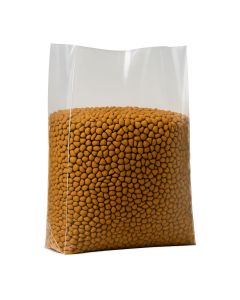 BOLSAS PLASTICAS mE TRASLUCIDAS (65MIC - B/D - C/FUELLE) 30X50CM *100UNID