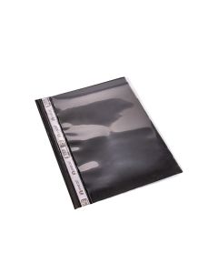 CARPETA BASE OPACA EZCO A4 AZUL/NEGRO (25.5*31CM) *UNID