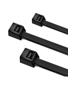 PRECINTOS PLASTICO NEGRO 10CM*2.5MM CRECCHIO *100UNID