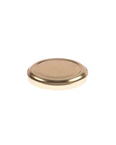 TAPA FRASCO VIDRIO 48MM AXIAL DORADA (METAL) PACK *20UNID