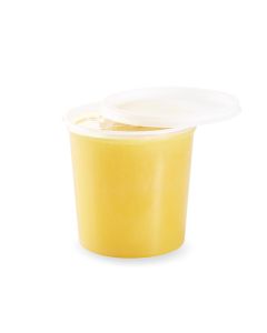 POTE PLASTIVAS.PS 800CC CON TAPA TRASLUCIDA *50UNID