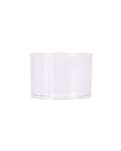 VASO RIGIDO WHISKY FACETADO CRISTAL 200CC KOVAL (8CM DIAM*5.3CM ALTO) PACK *10UNID