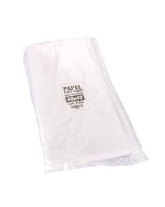 PAPEL FAST FOOD SEDA PARAFINADO 40*40CM TRASLUCIDO (222HOJAS/40GRS) *KG