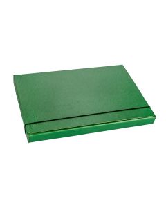 CAJA ARCHIVO CARTON CON ELASTICO COLOR SURTIDO LOMO 3CM (25*36CM) *UNID