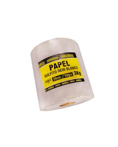 PAPEL SULFITO BLANCO SEIN FERNANDEZ .20CM (53GRS - 300MTS) BOBINA *3KG