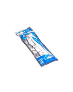 MOÑO RAPIDO METAL MINI PLATEADO *100UNID