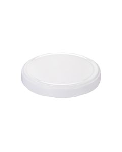 TAPA FRASCO VIDRIO.110MM AXIAL BLANCA (METAL) PACK *4UNID