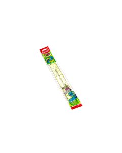 REGLA ESCOLAR FLEXIBLE MAPED 30CM PLANA TWISTN *UNID