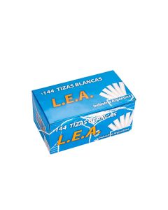 TIZA BLANCA (144 UNID) LEA *CAJA