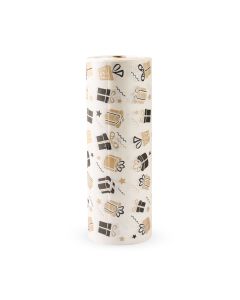 PAPEL FANTASIA mE 40CM REGALO (SUPER BLANCO - 40GRS - 280MTS) BOBINA *4,5KG