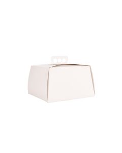 ESTUCHE TORTA CARTULINA BLANCA (31*31*15CM) mE *10UNID